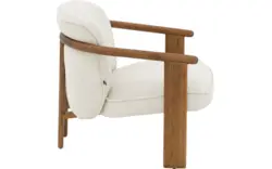 Goossens fauteuil porec beige stof - 8260330-{merk}-porec-fauteuil-stof-15